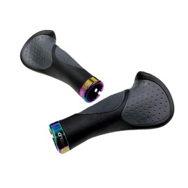 VELO VLG-1189D3-G2 ErgoGrip BLACK & GRAY OIL SLICK LOCKRING GP-VL-M004