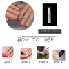 MISUD Press on Nails - Medium Almond Glue on Nails