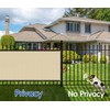 Bynbbur 6'x78' Privacy Fence Screen Net Fencing 95% Privacy Blockage