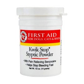 Miracle Care Kwik Stop Styptic Powder, 0.5 Oz