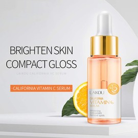 AKARY Vitamin C Serum with Hyaluronic Acid Organic Firm Skin Reduce Formula for Face Skin Improve Remove Flaw Essence