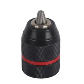 13mm Metal Universal Replacement 1/2 Mount Self Locking Keyless Drill Chuck - 3/8" Thread Applicable to AC Electric Drills