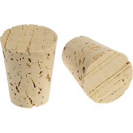 The Hillman Group 52024 Thermos Extra Large Cork, 2-Pack