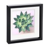 Nicola Spring 10" x 10" Black 3D Box Photo Frame