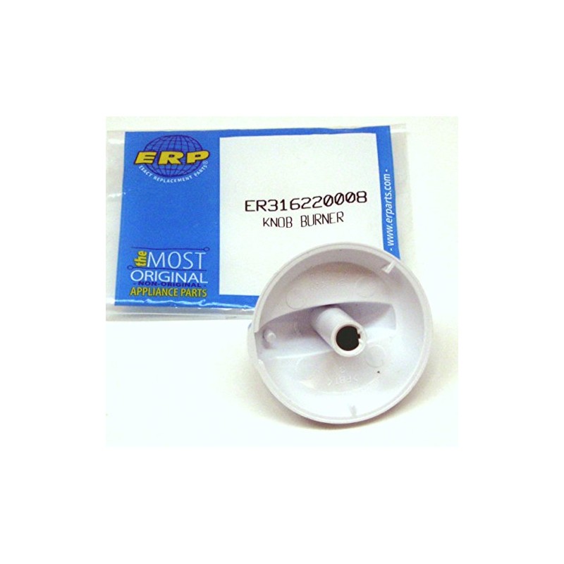 Exact 316220008 Gas Range Burner Knob for Electrolux Frigidaire AP4322130