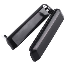 Akozon Car Door Handle 1 Pair Car Door Handle Replacement Part Front Left and Right Outer Door Handle Replacement Accessory