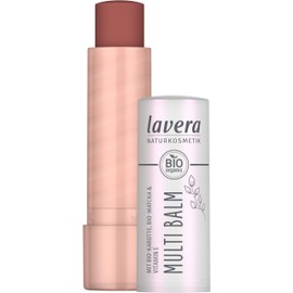 lavera Multi Balm Sunset Red 01 - for eyes, lips or cheeks - intense colour - fresh glow - melt-in texture - effortless blending - vegan - natural cosmetics - 4.9 g