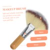Baluue 2pcs Face Makeup Brush Set for Loose Powder Setting