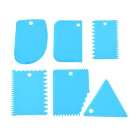 Aleissi | Kit con 13pz para Repostería, Decoración, Fondant, Cocina con Base Giratoria, Alisador, Raspa, Nivelador, Espatula