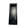 3x10 Metal Aria Floor Register Matte Black, Air Vent, Flush