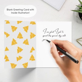 Father's Day Nacho Dad Birthday Card For Husband Him, Mexican Thank you Grandpa Stepdad Greeting Card for Parents (Nacho Average Dad!)