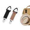GOEDEKE 2Pcs Hat Clips for Travel on Bag, Hat Bag