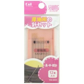 Kai KM3003 Momen Needle Set (For Thick Material)