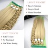 Blonde Braiding Hair for Boho Braids 4 Packs 26 Inch