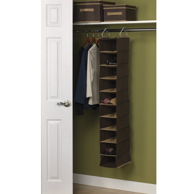 Household Essentials 66032 Hanging Shoe Storage Organizer for Closets |
