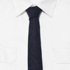 DonDon Men's Tie 6 cm Cotton Plain Checked and Polka