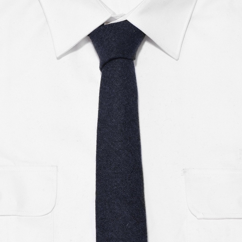 DonDon Men's Tie 6 cm Cotton Plain Checked and Polka