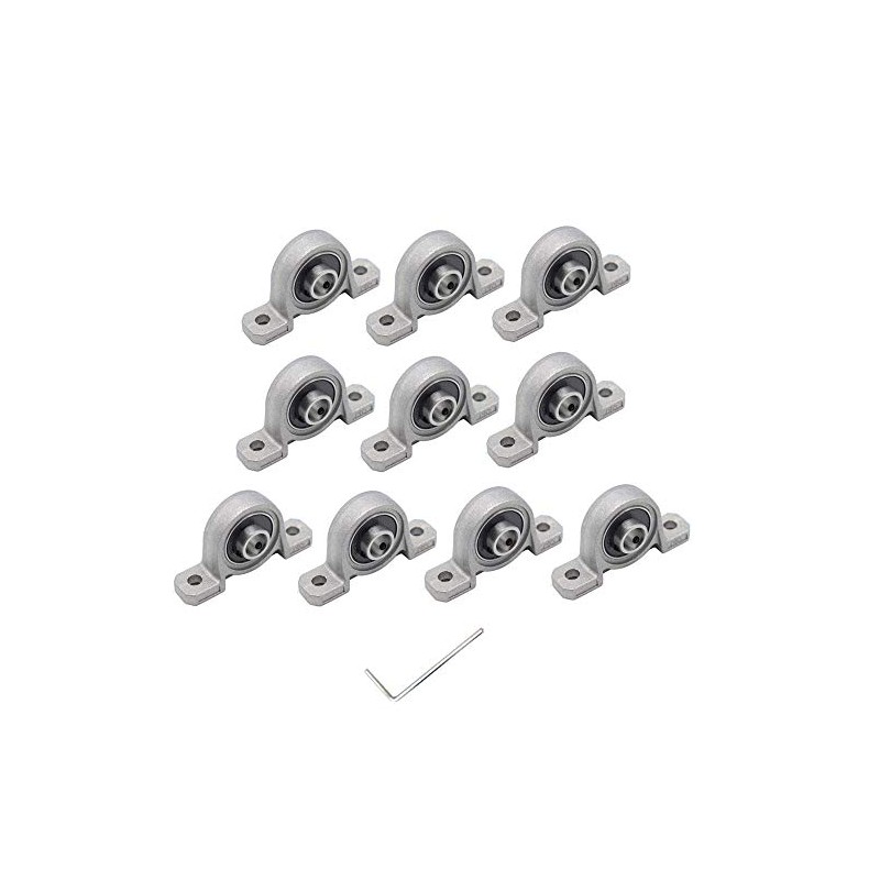 Eowpower 10 Pieces 8 mm Bore Diameter Ball Mounted Pillow