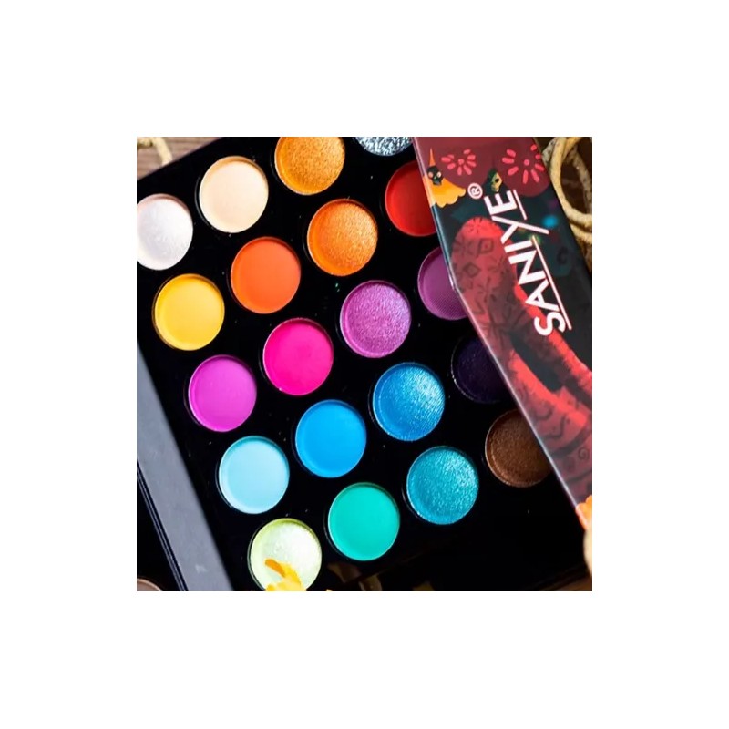 Saniye | Paleta de Sombras y Rubor "Día de los