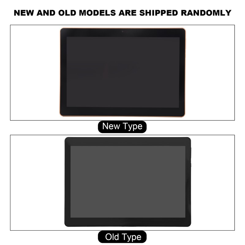 MY-KT6582 10in HD Tablet Gold 1+16G for Android 4.4 Black