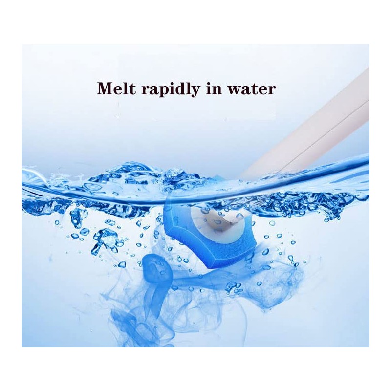 ChuangChi 24 PCS Disposable Toilet Brush Replacement Head, Disposable toilet
