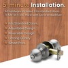 Copper Creek Privacy Interior Door Knob – ANSI Grade-3 Certified,