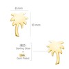 SOFIA MILANI - Women's Earrings 925 Silver - Palm Tree
