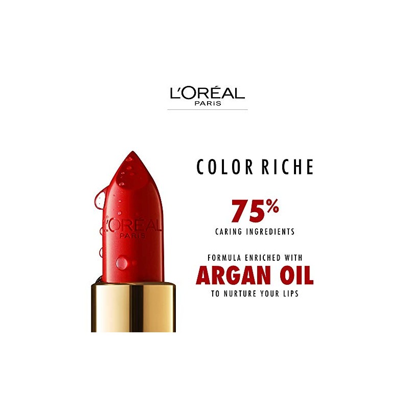 L'Oreal Paris Colour Riche Lipcolour, Peony Pink, 0.13-Ounce