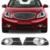 Pair of Fog Light Bezel Impact Resistant Strong Protection 25887505