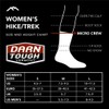 Darn Tough Women's Bear Town Micro Crew Lightweight Hiking Sock