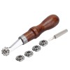 Tracing Wheel,Sewing Wheel Marker with Handle Tracing Fabric Craft Sewing