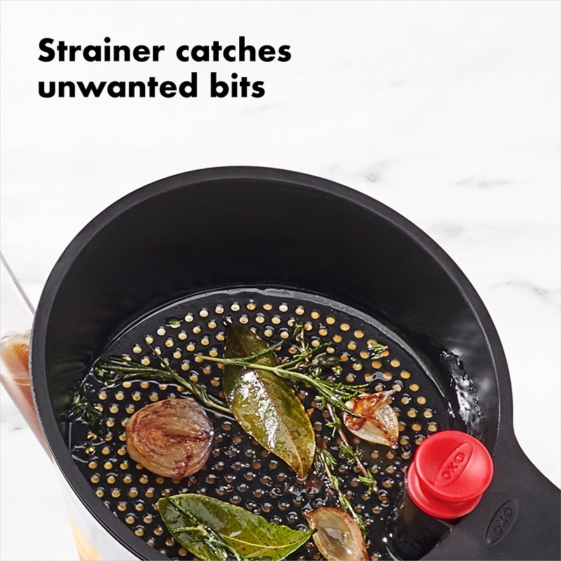 OXO Good Grips Fat Separator - 1 Litre, White/Black