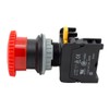 Alpinetech LMB30 Red 30mm 1NC Emergency Stop Push Button Switch
