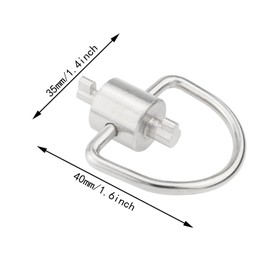 ITROLLE Locking Cap Key Refrigerant Locking Cap Tamper-Resistant Multi Key Tool Refrigerant Safety Cap for Installation and Removal of Locking Caps in HVAC Systems