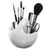 Spirella 10.16915 Bowl-Shiny Makeup Container, White