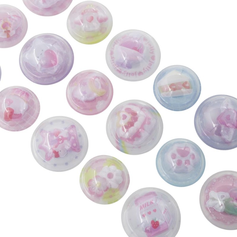 Kamio Japan Sticker Capsule Pop Seal White Pop 230370
