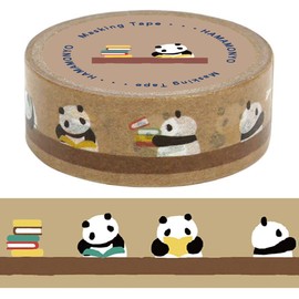 Hamamonyo Masking Tape Panda Library