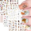 Nail Stickers, Nail Stickers Flowers Water Transfer, Abstract Nail Stickers