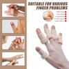 Pluvyze 15-piece set finger splint, finger protection, including 8 finger