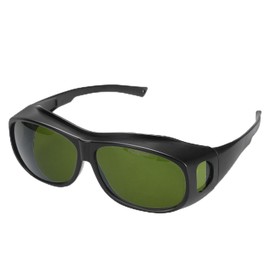 HARFINGTON Welding Safety Glasses IR Shade 3 Green PPE Protective Glasses Light-Proof Wrap-Around Lens Lightweight CE Certified Protective Welding Eyewear for Men Women Eye Protection