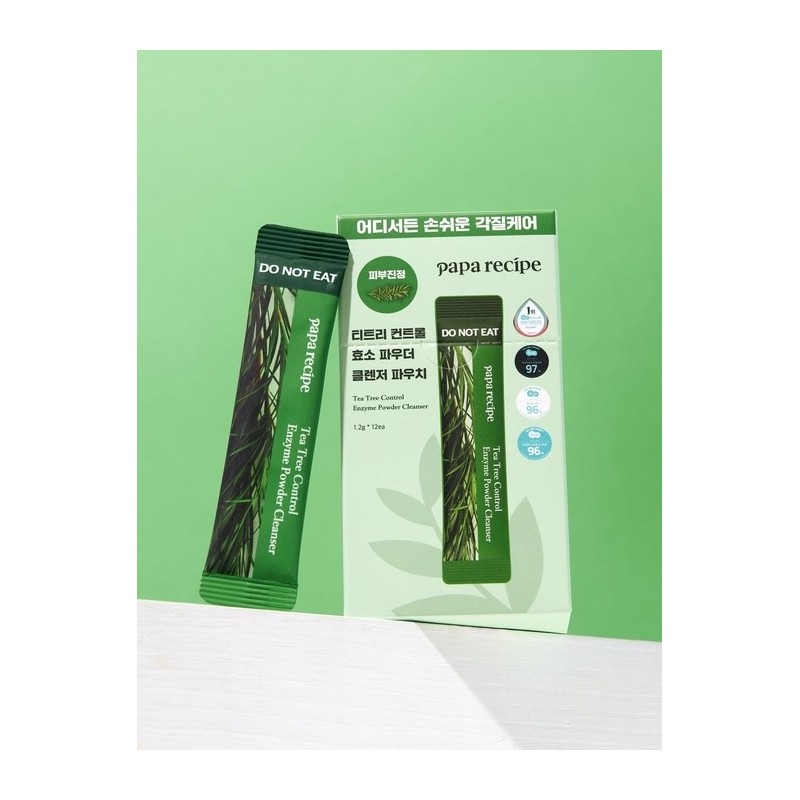 Tea Tree Control Enzyme Powder Cleanser (Foot Type) 12 sheets