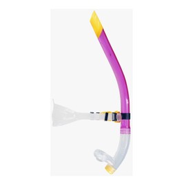 escualo l Snorkel de Respiración Frontal l Accesorio para Snorkel l Buceo l Unisex l Modelo Frontal l Color Rosa