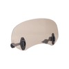 28cm Motorcycle Wind Deflector Clear Lens Adjustable Clip Windshield Extension