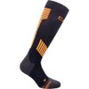 CMP - Ski Sock Graphene, B. Blue-Arancio, 43/45