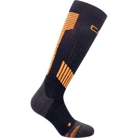 CMP - Ski Sock Graphene, B. Blue-Arancio, 43/45