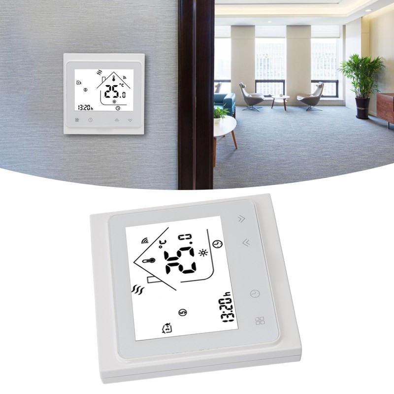 Smart Temperature Controller Wireless Remote Control Thermostat with Capacitive Touch