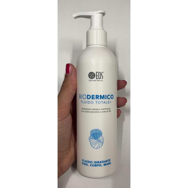 EOS Biodermal Fluid Totale+, feuchtigkeitsspendende Gesichts- und Körpercreme mit Hyaluronsäure