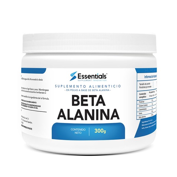 Essentials Innovation Beta alanina 120 Porciones | 2.5 G beta