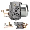 Carburetor Kit with Connector Accessory for Kohler K321 K341 Cast