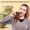 Fimary Chocolate Molds - Non-Stick Chocolate Bar Mold, Break Apart